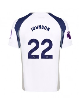 Billige Tottenham Hotspur Brennan Johnson #22 Hjemmedrakt 2025-26 Kortermet